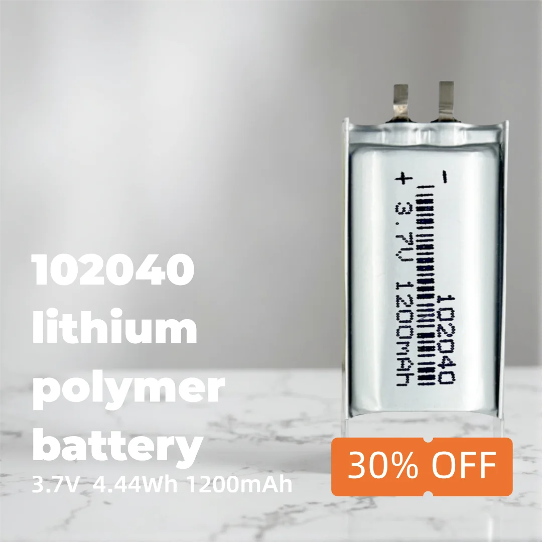 3.7V 102040 Li Polymer Battery 1200mAh Rechargeable with Protection Board for MP3 MP4 Bluetooth Speaker Digital Devices
3.7V 102040 Li Polymer Battery 1200mAh Rechargeable with Protection Board for MP3 MP4 Bluetooth Speaker Digital Devices