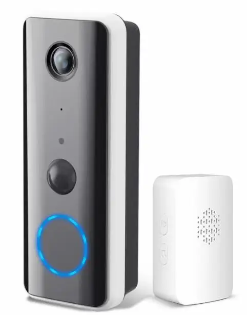 2MP 1080P Беспроводной Wi-Fi IP-дверной звонок Bluetooth-соединение Видеодомофон Домофон Визуальный дверной просмотрщик Камера Peehole Viewer
2MP 1080P Беспроводной Wi-Fi IP-дверной звонок Bluetooth-соединение Видеодомофон Домофон Визуальный дверной просмотрщик Камера Peehole Viewer