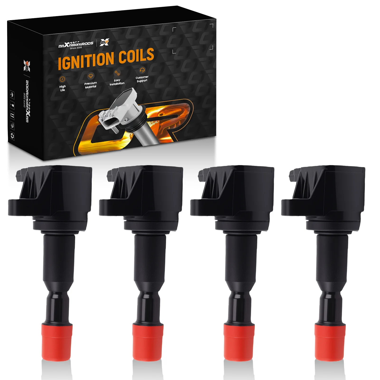 4 шт. катушки зажигания для Honda Civic Hybrid 1.3L 2003-2005 30520-PWC-003 UF-581
4 шт. катушки зажигания для Honda Civic Hybrid 1.3L 2003-2005 30520-PWC-003 UF-581