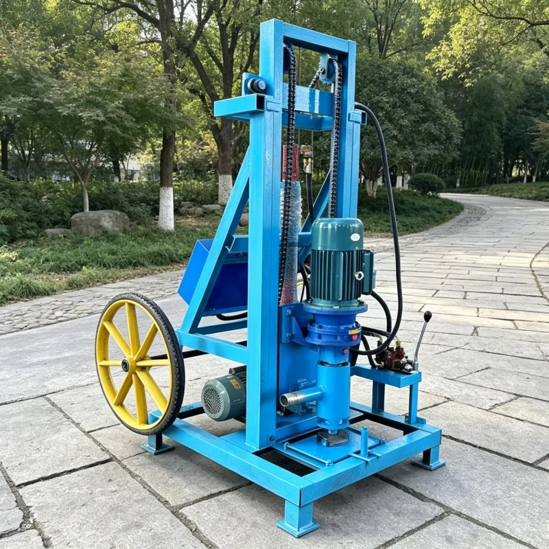 Customized Bestselling Wheeled Water Well Drilling Rig, Complete Well Drilling Equipment, Exploration Drilling Machinery
Customized Bestselling Wheeled Water Well Drilling Rig, Complete Well Drilling Equipment, Exploration Drilling Machinery