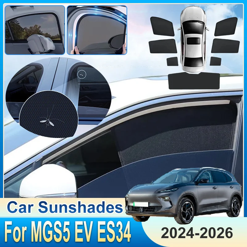 Magnetic Mesh Sunshade For MGS5 EV 2026 MG ES5 ES34 2024 2025 Anti-UV Car Mesh Sun Shade Window Auto Accessories Magnetic Parts
Magnetic Mesh Sunshade For MGS5 EV 2026 MG ES5 ES34 2024 2025 Anti-UV Car Mesh Sun Shade Window Auto Accessories Magnetic Parts