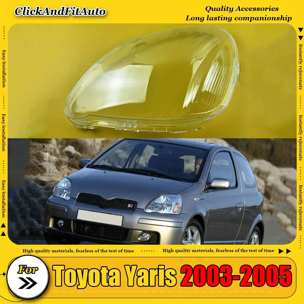 For Toyota Yaris 2003-2005 Transparent Headlamp Lamp Shade Headlight Shell Lens Plexiglass Replace The Original Lampshade
For Toyota Yaris 2003-2005 Transparent Headlamp Lamp Shade Headlight Shell Lens Plexiglass Replace The Original Lampshade