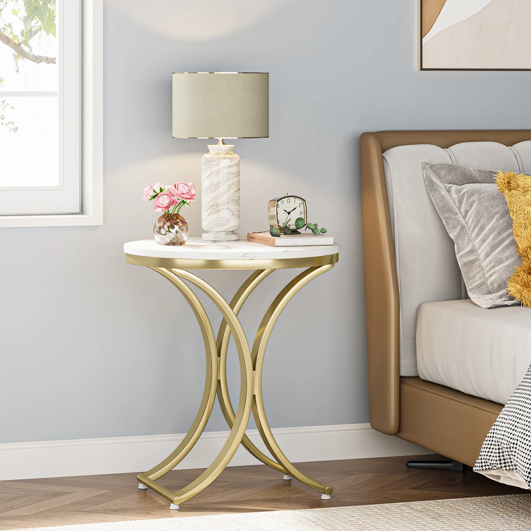 Italian minimalist sofa side table B & B hotel ins style table small apartment against the wall round edge corner table coffee t
Italian minimalist sofa side table B & B hotel ins style table small apartment against the wall round edge corner table coffee t