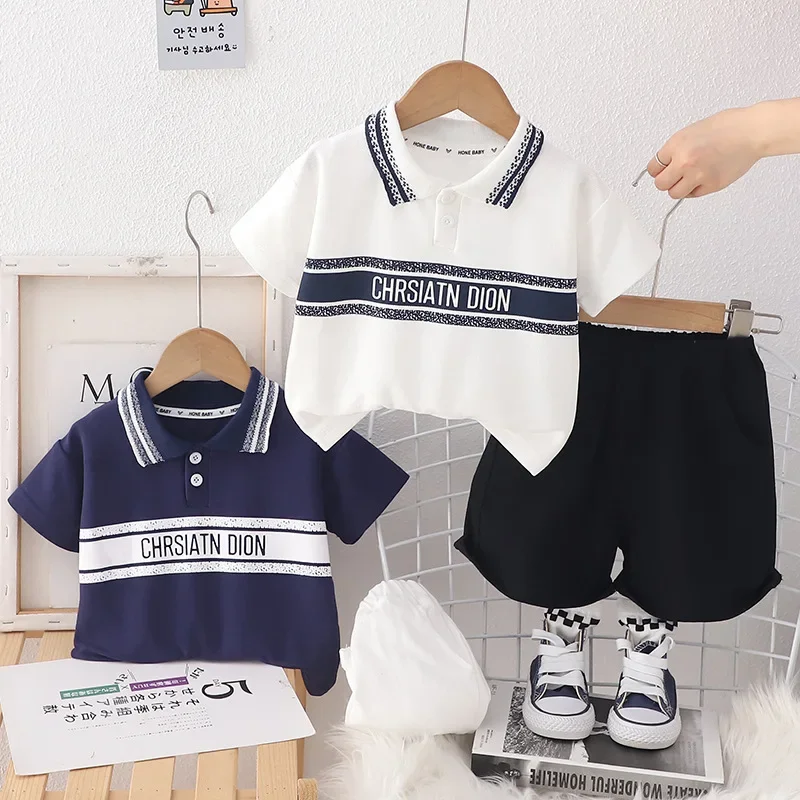 Boys Clothes Sets Summer 2024 Children Polo Shirts Shorts 2pcs Sports Suit For Baby T-shirts Tracksuits Kids Jogging Outfits 5Y
Boys Clothes Sets Summer 2024 Children Polo Shirts Shorts 2pcs Sports Suit For Baby T-shirts Tracksuits Kids Jogging Outfits 5Y