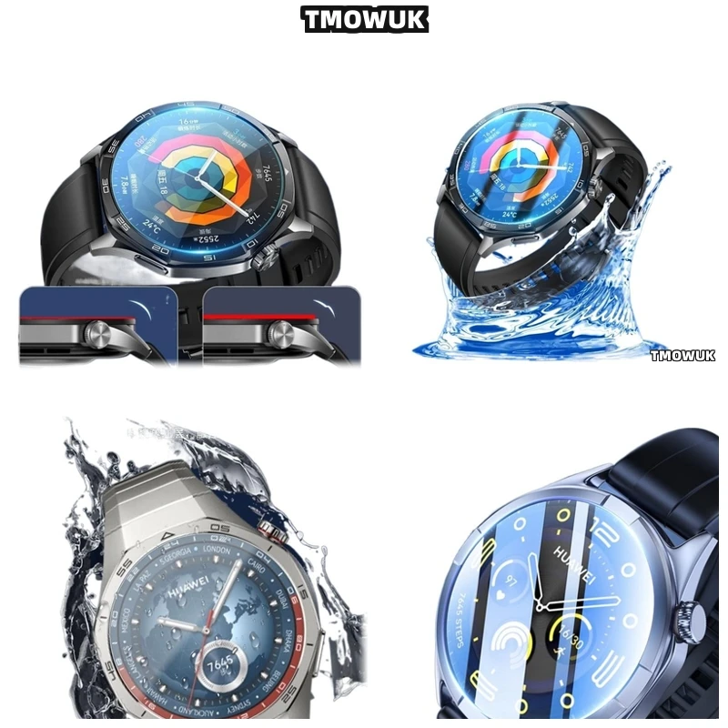 For Huawei Watch GT5 GT4 GT3 GT2 Pro GT - Scratch Resistant Screen Protector, Easy Install Tool 46/41mm
For Huawei Watch GT5 GT4 GT3 GT2 Pro GT - Scratch Resistant Screen Protector, Easy Install Tool 46/41mm