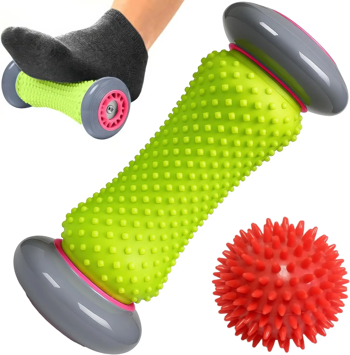 Foot Roller for Plantar Fasciitis Relief, Deep Tissue Massage, Trigger Point Therapy
Foot Roller for Plantar Fasciitis Relief, Deep Tissue Massage, Trigger Point Therapy