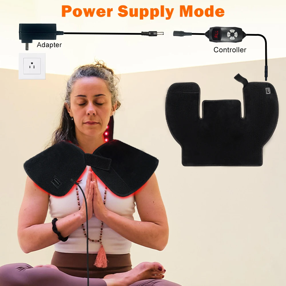 New 2026 New Red Light Therapy Cape for Shoulder and Neck Pain Relief 660nm 850nm Light Therapy Shawl
New 2026 New Red Light Therapy Cape for Shoulder and Neck Pain Relief 660nm 850nm Light Therapy Shawl