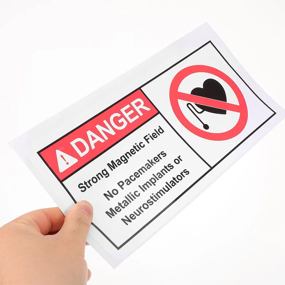 2pcs Magnetic Field Warning Stickers Fade Resistant Safety Labels No Adhesive Decal Security Caution Signs For
2pcs Magnetic Field Warning Stickers Fade Resistant Safety Labels No Adhesive Decal Security Caution Signs For