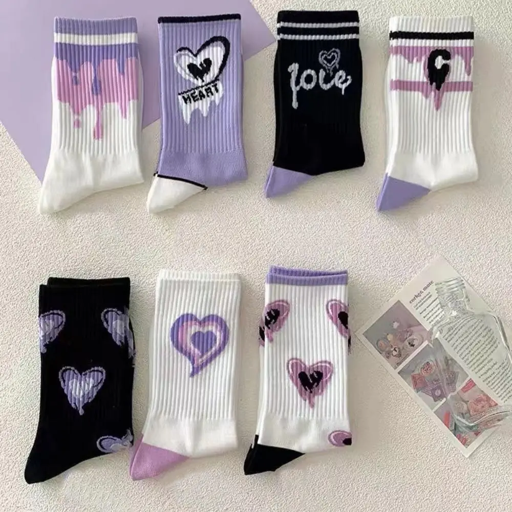 Cute Heart Women's Stockings Stripe Sport Style Cartoon Short Socks Elastic Ankle Hosiery Mid Tube Socks Girls
Cute Heart Women's Stockings Stripe Sport Style Cartoon Short Socks Elastic Ankle Hosiery Mid Tube Socks Girls