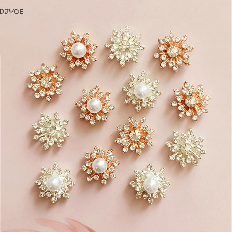Pearl Full Diamond Flower Alloy Accessories Diy Handmade Hair Accessories Jewelry Materials
Pearl Full Diamond Flower Alloy Accessories Diy Handmade Hair Accessories Jewelry Materials