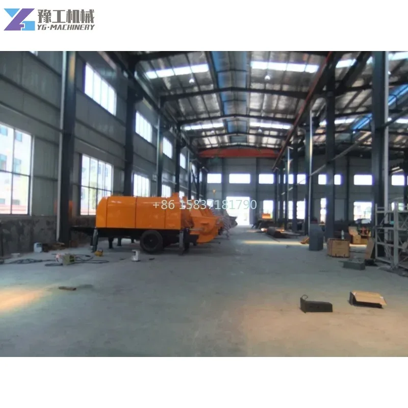 Trailer Mounted Concrete Mixing Pump Machine Concrete Pump Mixer Construction Small Concrete Mixer Delivery Pump for Mexico
Trailer Mounted Concrete Mixing Pump Machine Concrete Pump Mixer Construction Small Concrete Mixer Delivery Pump for Mexico