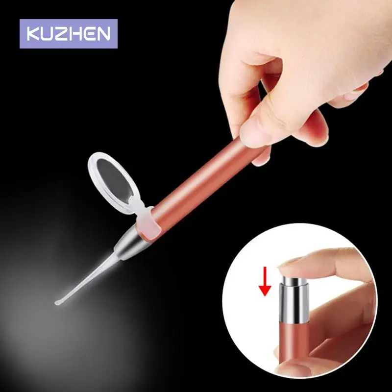 LED FlashLight Earpick Baby Ear Cleaner Endoscope Penlight Spoon Cleaning Ear Curette Light Spoon with Magnifier Ear Wax Removal
LED FlashLight Earpick Baby Ear Cleaner Endoscope Penlight Spoon Cleaning Ear Curette Light Spoon with Magnifier Ear Wax Removal