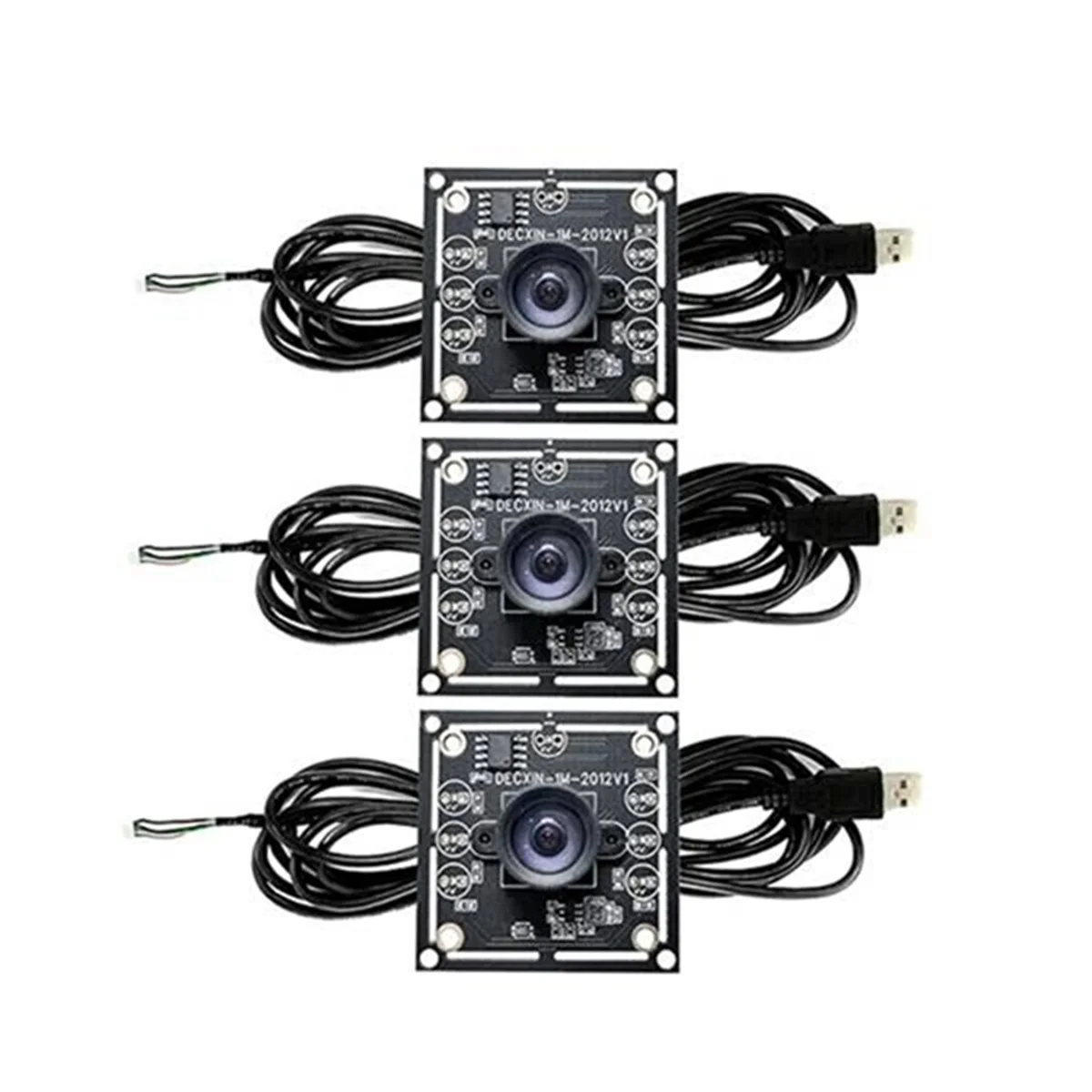 SCLS 3Pcs 100 Degree Camera Module 1MP OV9732 1280x720 USB Free Driver Manual Focus,with 1 Meter Cable for WinXP/7/8/10
SCLS 3Pcs 100 Degree Camera Module 1MP OV9732 1280x720 USB Free Driver Manual Focus,with 1 Meter Cable for WinXP/7/8/10