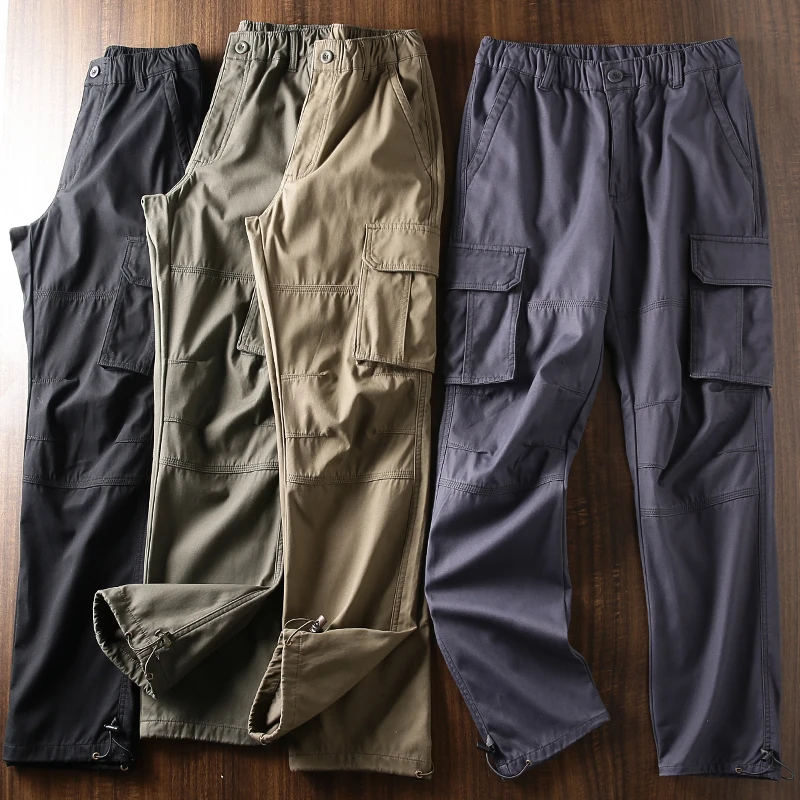 Мужские хлопковые брюки-карго для работы на открытом воздухе, прямого кроя, 3D-пошив, повседневные, модные, длинные
Мужские хлопковые брюки-карго для работы на открытом воздухе, прямого кроя, 3D-пошив, повседневные, модные, длинные