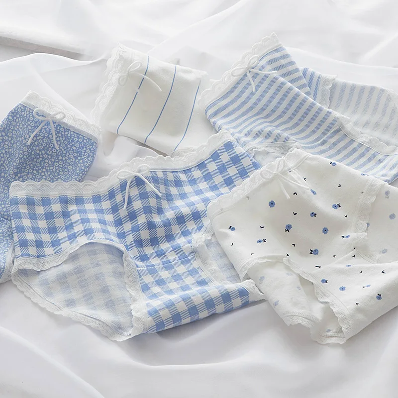 5PCS/Set Cotton Underwear For Women Soft Breathable Panties Shorts Briefs Girls Sexy Lingeries Female Intimates Pants Underpants
5PCS/Set Cotton Underwear For Women Soft Breathable Panties Shorts Briefs Girls Sexy Lingeries Female Intimates Pants Underpants