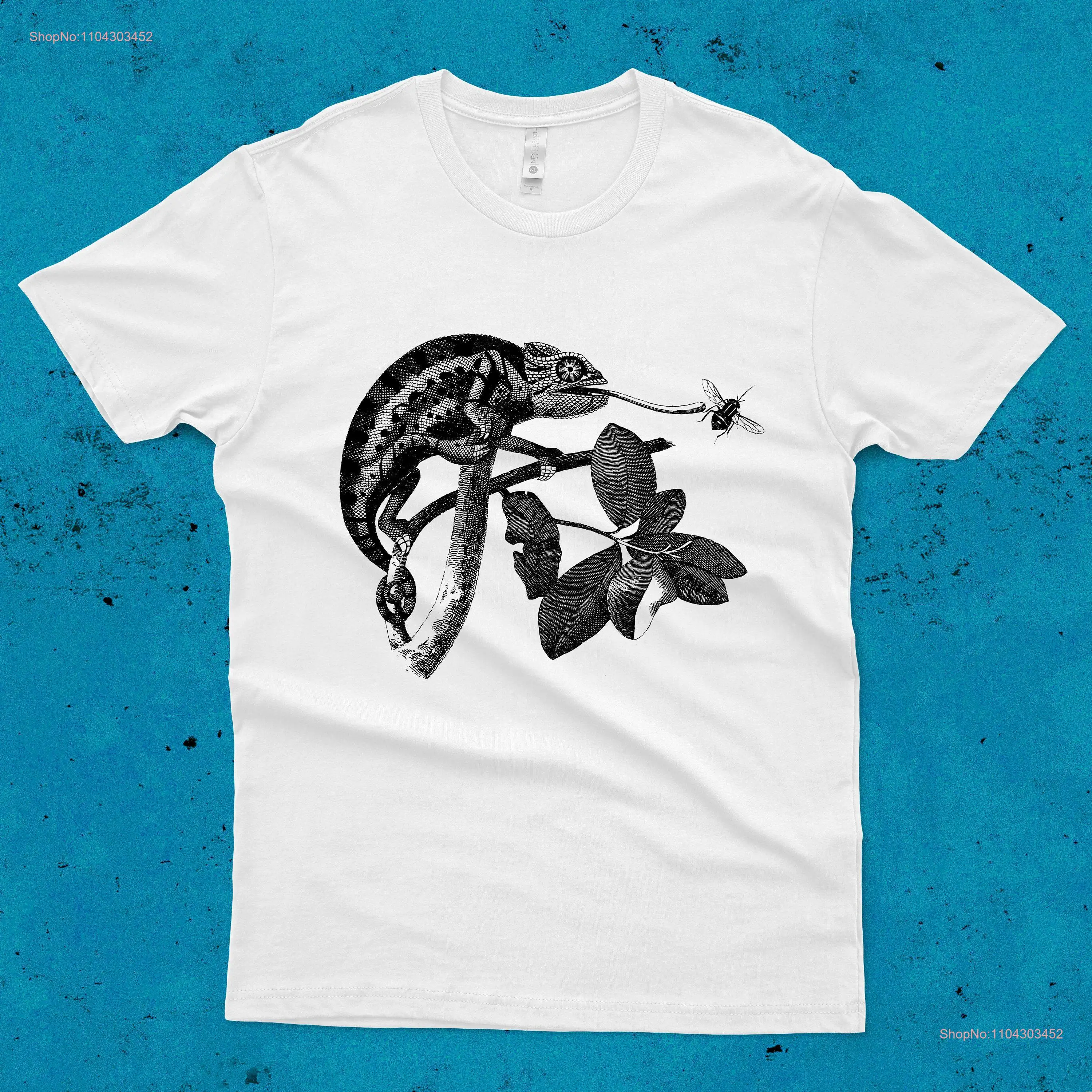 Chameleon T Shirt Lizard Animal Lovers Men's and Women's Reptile long or short sleeves
Chameleon T Shirt Lizard Animal Lovers Men's and Women's Reptile long or short sleeves