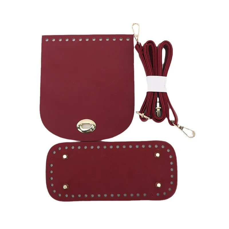 3 шт., кожаное дно с отверстиями, заклепки для вязаной сумки, сумки «сделай сам», женские сумки через плечо, аксессуары
3 шт., кожаное дно с отверстиями, заклепки для вязаной сумки, сумки «сделай сам», женские сумки через плечо, аксессуары