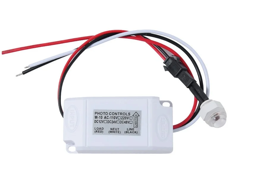 2pcs Mini outdoor IP44 DC12V 24V 220VAC Light control Photo sensor switch automatic photocell switch rainproof for lamps
2pcs Mini outdoor IP44 DC12V 24V 220VAC Light control Photo sensor switch automatic photocell switch rainproof for lamps