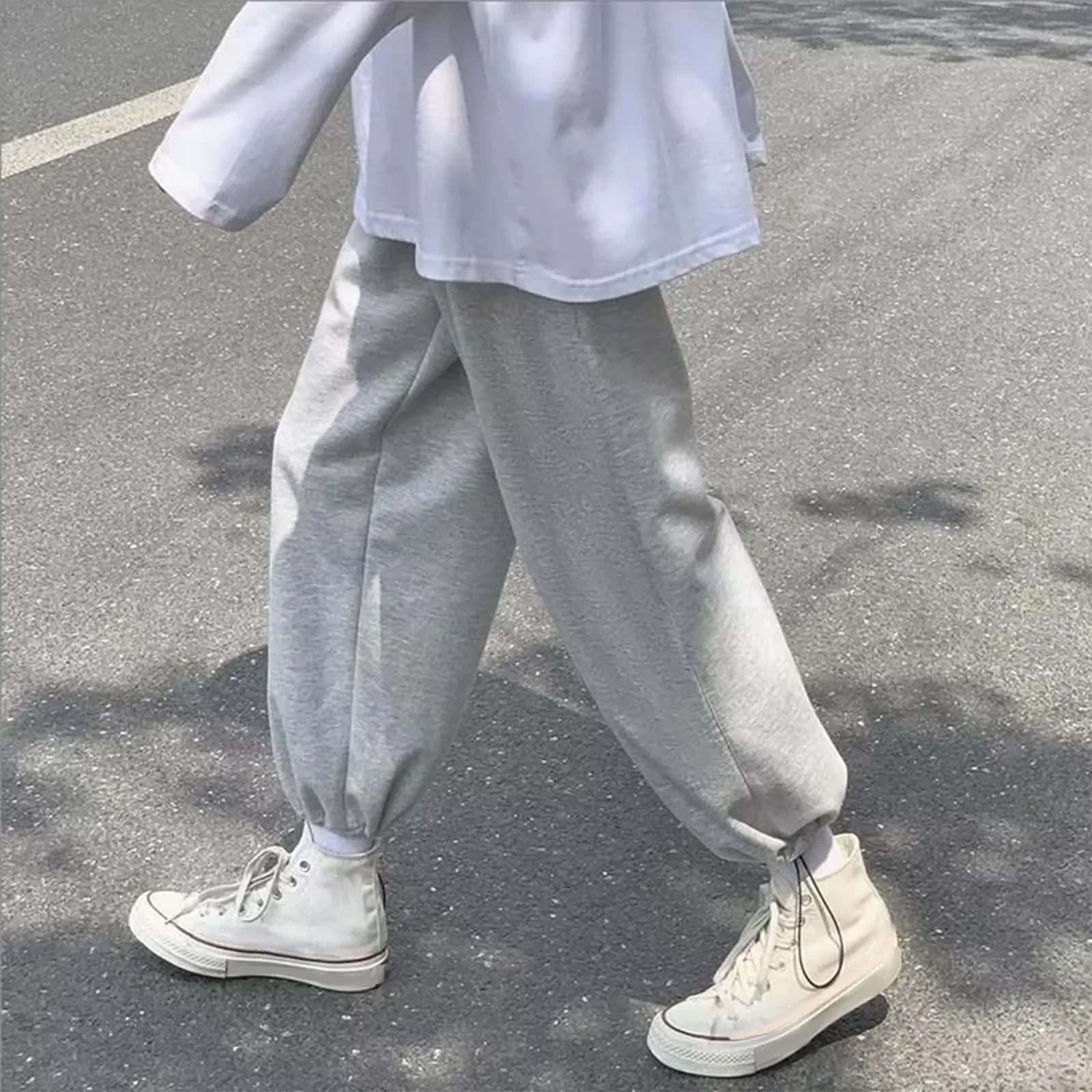 Spring Thin Men'S Casual Loose Fashion With Solid Color Pants Hip Hop Joggers Harajuku Streetwear Drawstring Sweatpants
Spring Thin Men'S Casual Loose Fashion With Solid Color Pants Hip Hop Joggers Harajuku Streetwear Drawstring Sweatpants