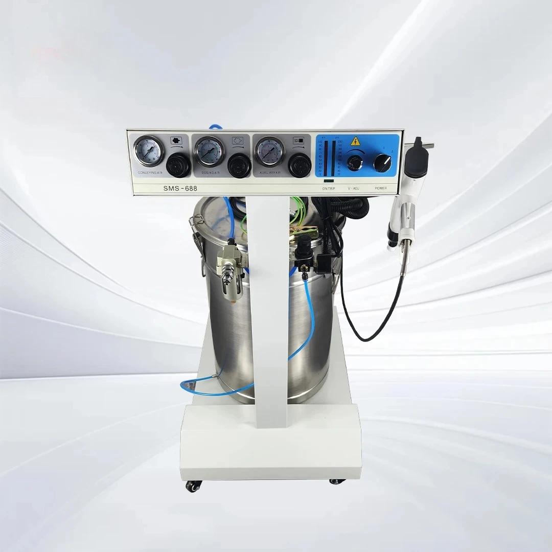 KST-201 & SMS-688 Electrostatic Powder Coating Equipment with Steel Substrate and Engine Core Compatible with KCI Spray Guns
KST-201 & SMS-688 Electrostatic Powder Coating Equipment with Steel Substrate and Engine Core Compatible with KCI Spray Guns