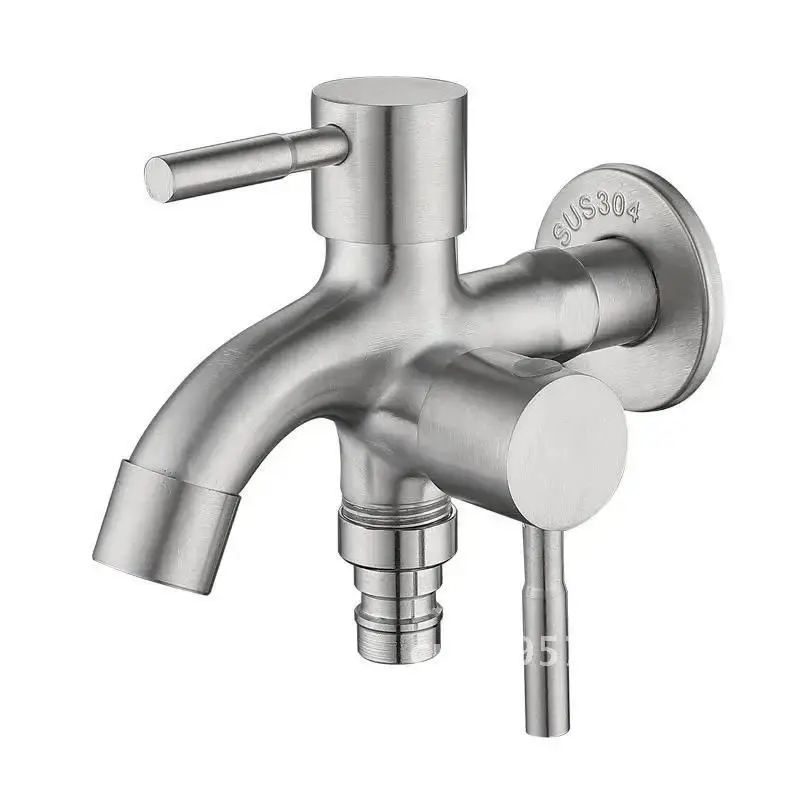 304 steel stainless faucet lengthened 1 machine out multi-function washing faucet into2 double-outlet
304 steel stainless faucet lengthened 1 machine out multi-function washing faucet into2 double-outlet