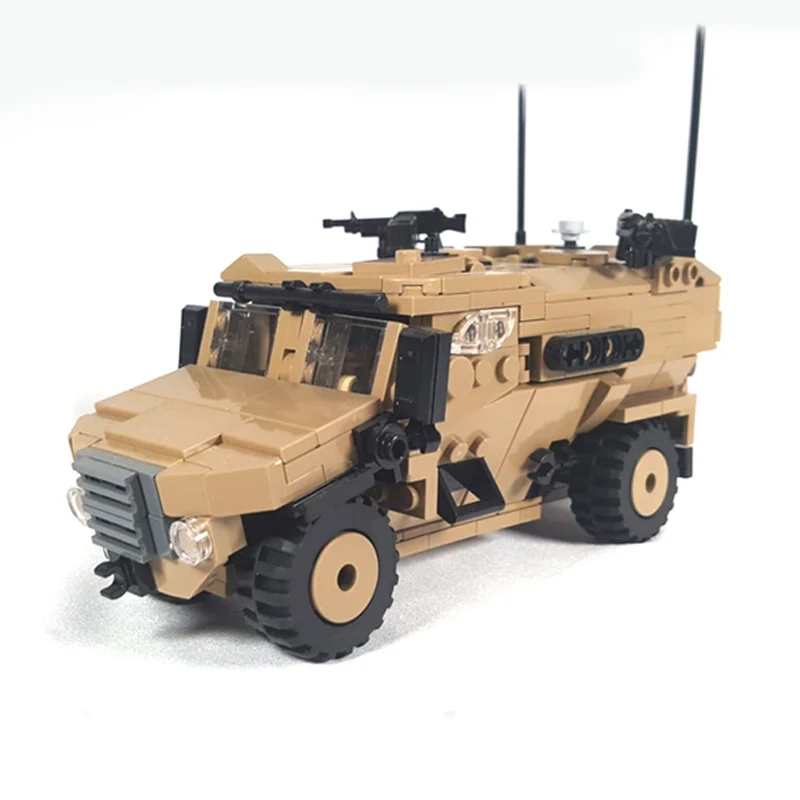 Military Armored Car Model MOC Building Bricks War Equipment Modular Technology Gifts Holiday Assemble Children Toys Suit
Military Armored Car Model MOC Building Bricks War Equipment Modular Technology Gifts Holiday Assemble Children Toys Suit