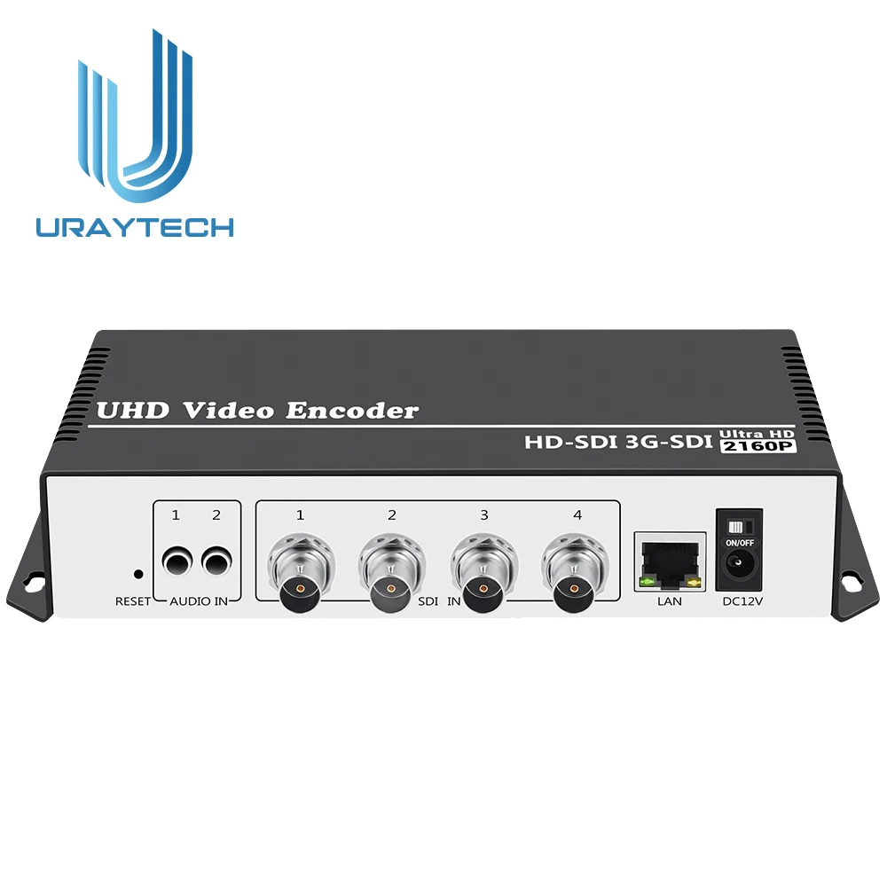 ZJZ URayTech 4 Channels H.265 H.264 RTMP SRT IPTV Stream Video Encoder HDCP HD SDI to IP Live Streaming Encoder
ZJZ URayTech 4 Channels H.265 H.264 RTMP SRT IPTV Stream Video Encoder HDCP HD SDI to IP Live Streaming Encoder