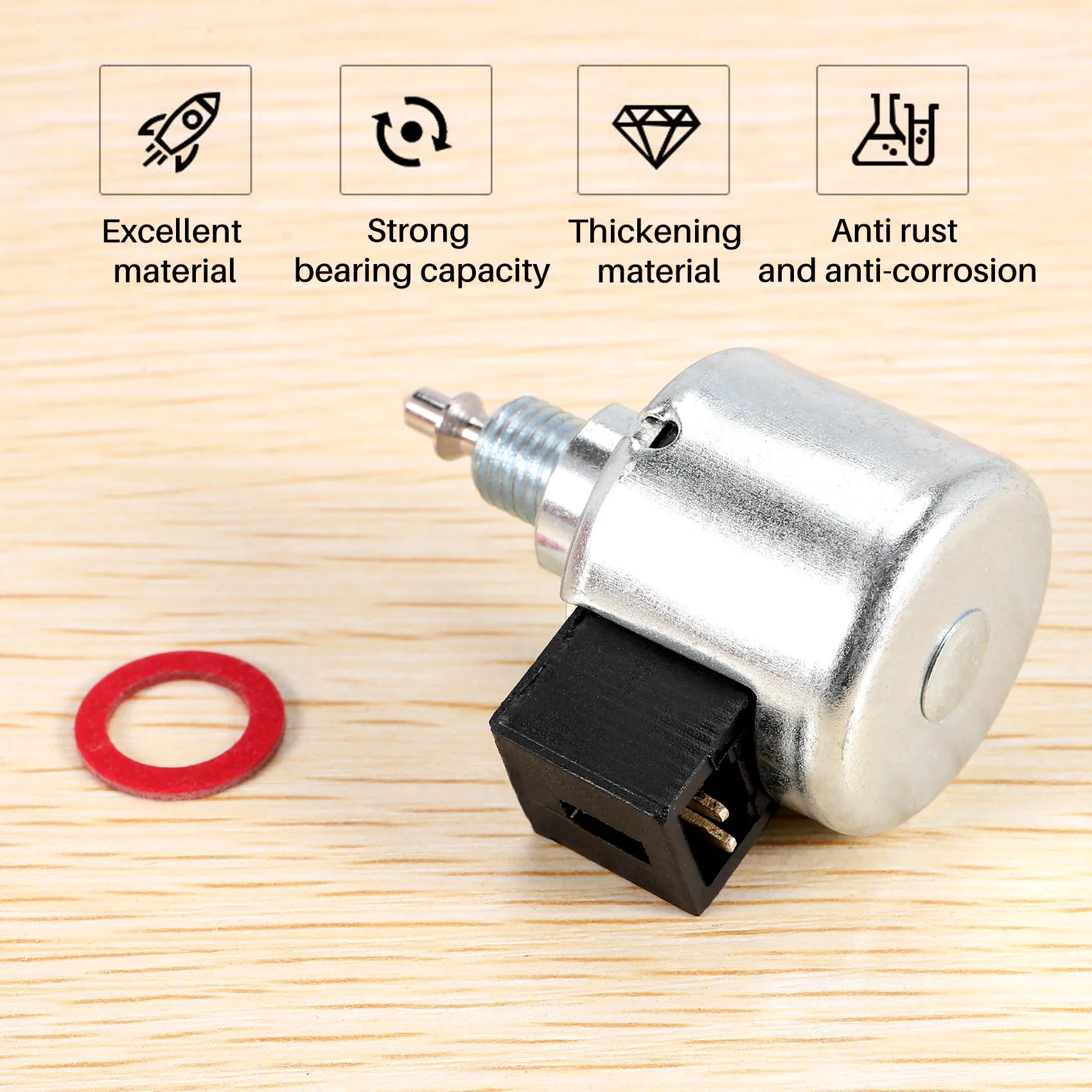 New Shown-846639 Fuel Shut-Off Solenoid Valve, Suitable For Briggs And Stratton Lawn Garden Equipment Engines
New Shown-846639 Fuel Shut-Off Solenoid Valve, Suitable For Briggs And Stratton Lawn Garden Equipment Engines