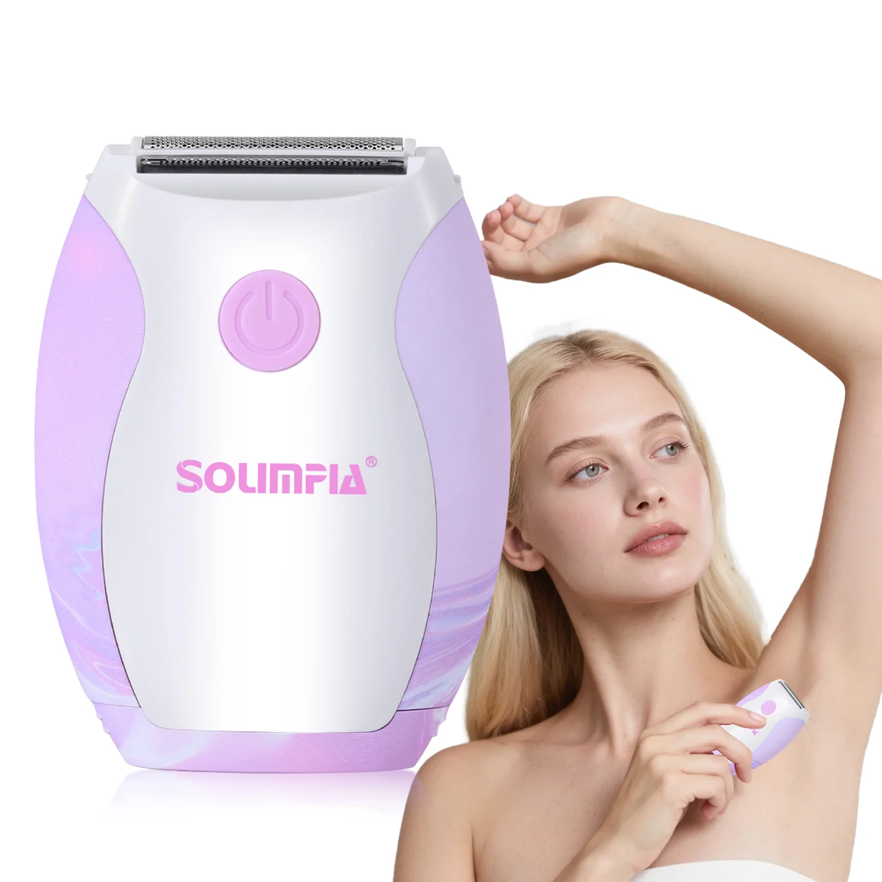 SOLIMPIA Professional Lady Shaver Battery-Powered Smooth Hair Removal for Women
SOLIMPIA Professional Lady Shaver Battery-Powered Smooth Hair Removal for Women