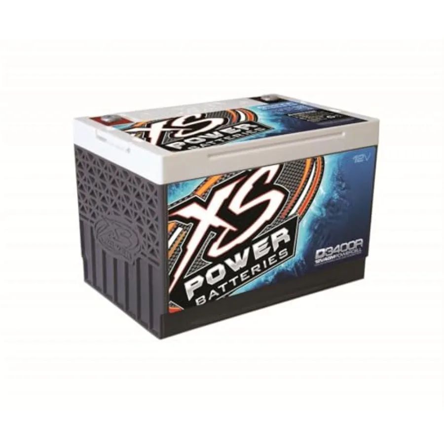 3300 Amp AGM Battery with M6 Terminal Hardware - Group 34R 12 Volt 80Ah 1150CA Deep Cycle AGM Powercell for Car Audio Systems a
3300 Amp AGM Battery with M6 Terminal Hardware - Group 34R 12 Volt 80Ah 1150CA Deep Cycle AGM Powercell for Car Audio Systems a