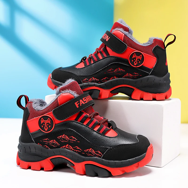 Kids Winter Hiking Shoes Waterproof Boys Girls Casual Snow Ankle Boots Anti Slip Outdoor Walking Climbing Sneakers for Children
Kids Winter Hiking Shoes Waterproof Boys Girls Casual Snow Ankle Boots Anti Slip Outdoor Walking Climbing Sneakers for Children