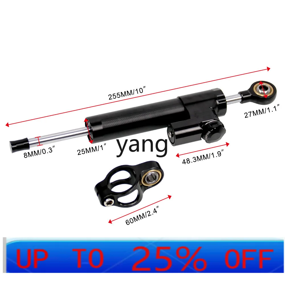 CX motorcycle accessories modified directional damper steering buffer anti-shake balance rod
CX motorcycle accessories modified directional damper steering buffer anti-shake balance rod