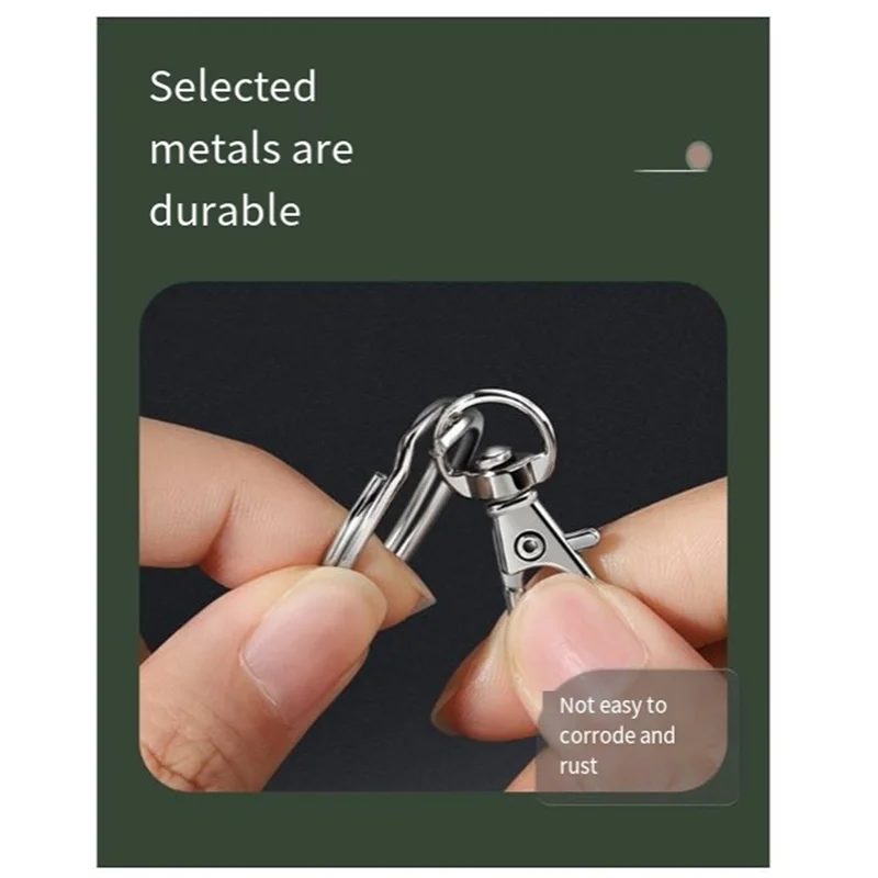 Top Deals 265Pcs Keychain Kit Silver Metal Keychain Clips Hooks With Key Rings Lobster Claw Clasps Keychain Accessories
Top Deals 265Pcs Keychain Kit Silver Metal Keychain Clips Hooks With Key Rings Lobster Claw Clasps Keychain Accessories