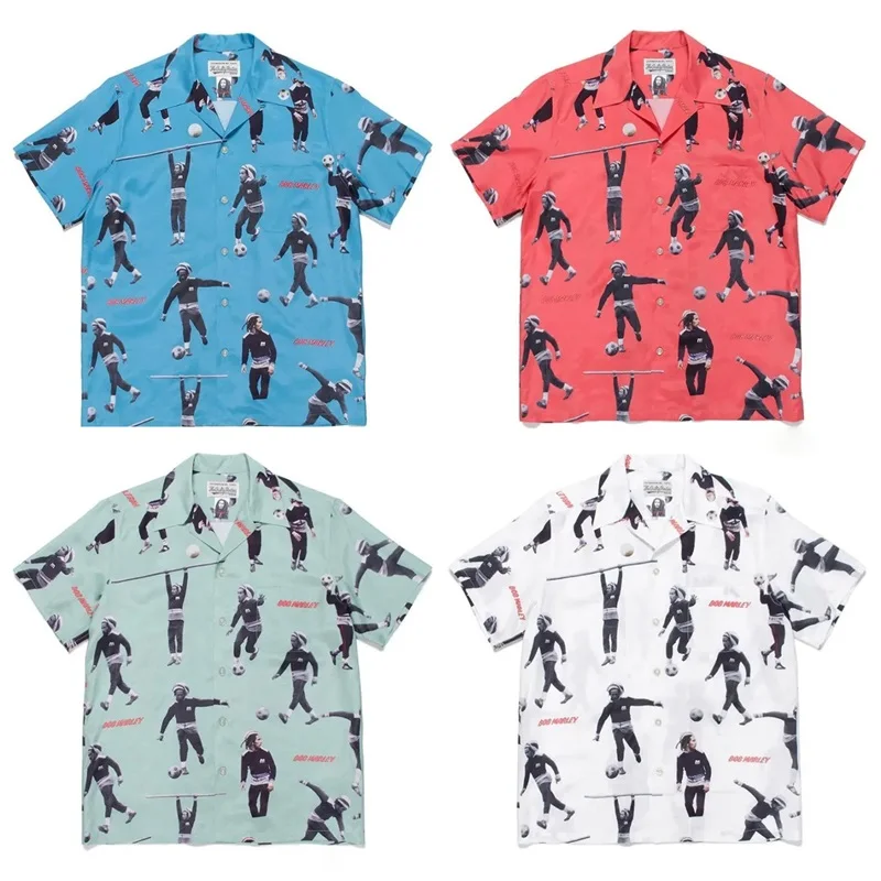 Reggae Music Soccer Bob Casual Hawaiian Short Sleeved High Street Style Synthetic Silk Shirt For Men
Reggae Music Soccer Bob Casual Hawaiian Short Sleeved High Street Style Synthetic Silk Shirt For Men