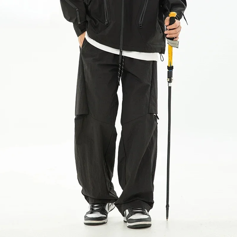 2025Men's Spring/Summer Breathable Outdoor Trek Cargo Pants Leisure Hiking Mountaineering Water-resist Parachute Pants
2025Men's Spring/Summer Breathable Outdoor Trek Cargo Pants Leisure Hiking Mountaineering Water-resist Parachute Pants