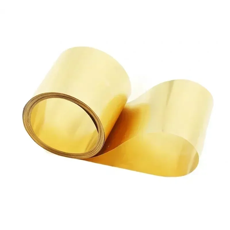Ultra-Thin Brass Foil 0.01-0.05mm x 100mm (H62) | 1M Roll, High Purity Gold Film for Crafts, Electronics & Gilding
Ultra-Thin Brass Foil 0.01-0.05mm x 100mm (H62) | 1M Roll, High Purity Gold Film for Crafts, Electronics & Gilding