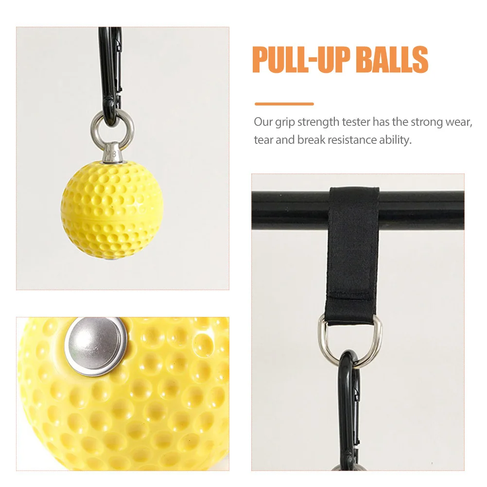 2Sets Strong Wear Tear Resistance Grip Balls Creative Product for Home Workout Supplies Grip Strength Trainer Pull-Up Balls
2Sets Strong Wear Tear Resistance Grip Balls Creative Product for Home Workout Supplies Grip Strength Trainer Pull-Up Balls