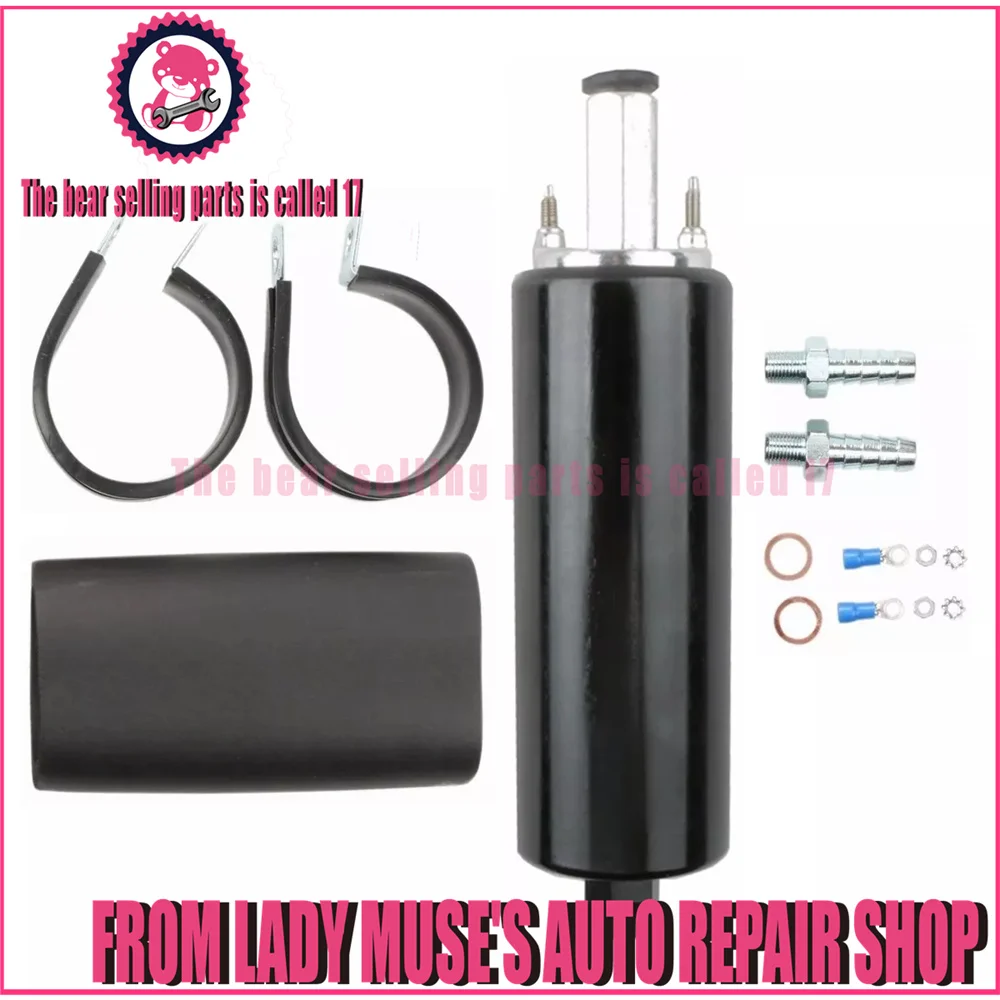OSIAS Universal High Flow & Pressure External Inline 255LPH Fuel Pump GSL392 28-3012 6AN Fittings Kit
OSIAS Universal High Flow & Pressure External Inline 255LPH Fuel Pump GSL392 28-3012 6AN Fittings Kit