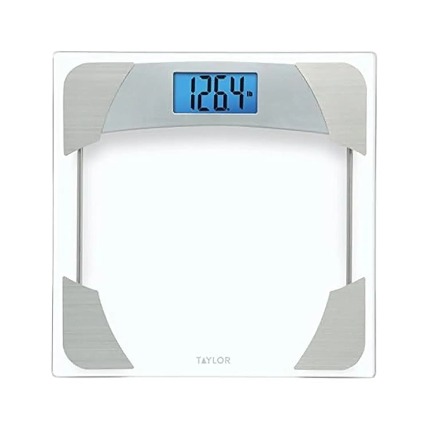 Digital Body Weight Scale, 400 LB Capacity with Blue LCD Display, Glass Platform & Stainless Steel Accents
Digital Body Weight Scale, 400 LB Capacity with Blue LCD Display, Glass Platform & Stainless Steel Accents