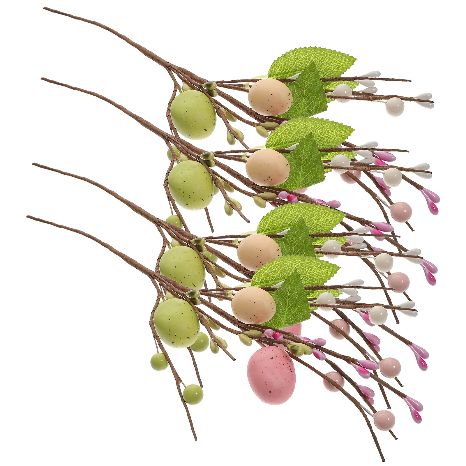 4 Pcs Egg Berry Cuttings Removable Toys DIY Picks Branch Tree Decor Artificial Easter Spray
4 Pcs Egg Berry Cuttings Removable Toys DIY Picks Branch Tree Decor Artificial Easter Spray