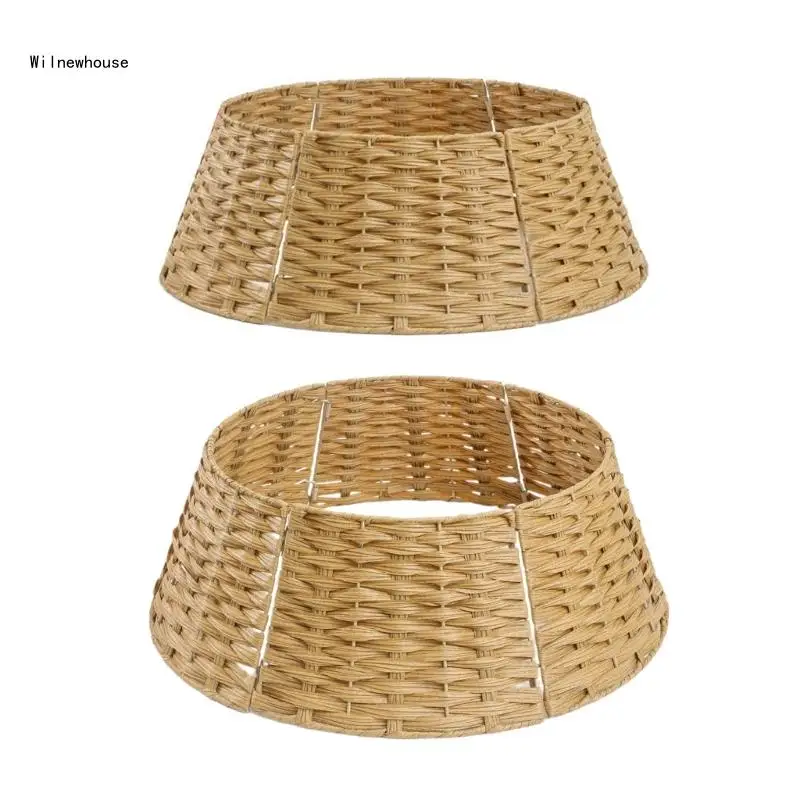 Portable Wicker Christmas Tree Base Skirt Handmade Wicker Tree Skirt Stylish Christmas Decoration for Indoor Dropship
Portable Wicker Christmas Tree Base Skirt Handmade Wicker Tree Skirt Stylish Christmas Decoration for Indoor Dropship