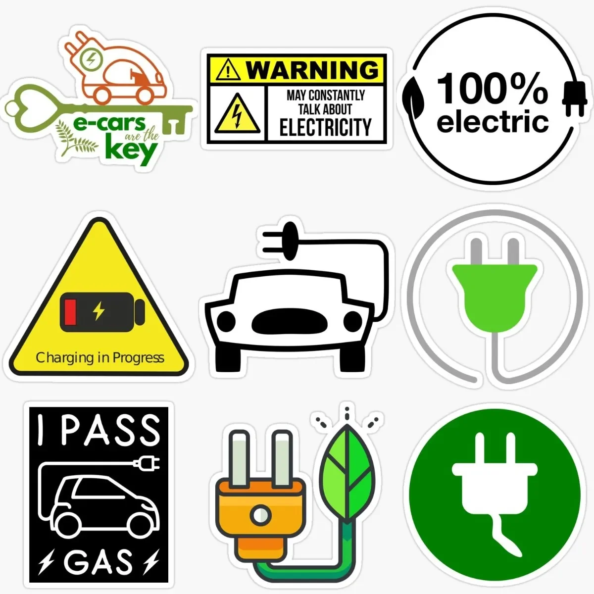 Zero Emissions Electric Vehicle EV Plug Creative PVC Stickers Accessories for Decorate Car Off-road Van Suv Wall Camper Decal
Zero Emissions Electric Vehicle EV Plug Creative PVC Stickers Accessories for Decorate Car Off-road Van Suv Wall Camper Decal