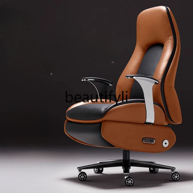 Leather Office Boss Chair Electric Swivel Chair Ergonomic Zero Gravity Shuyun Chair
Leather Office Boss Chair Electric Swivel Chair Ergonomic Zero Gravity Shuyun Chair