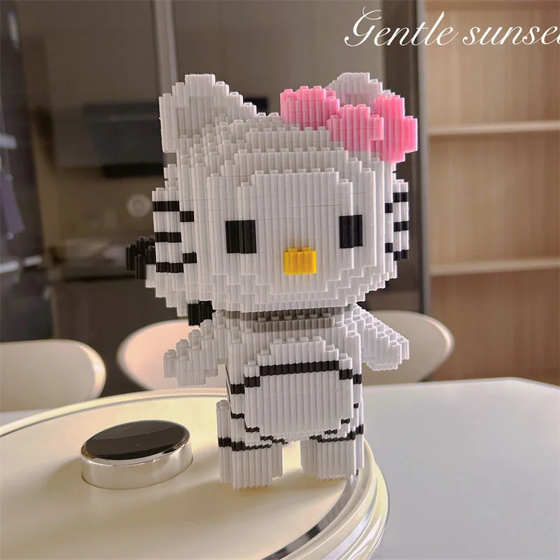 Kawaii Hello Kitty, строительные блоки, игрушка, мультяшные мелкие частицы, собранный блок, модель куклы, игрушки, подарок для детей и девочек
Kawaii Hello Kitty, строительные блоки, игрушка, мультяшные мелкие частицы, собранный блок, модель куклы, игрушки, подарок для детей и девочек