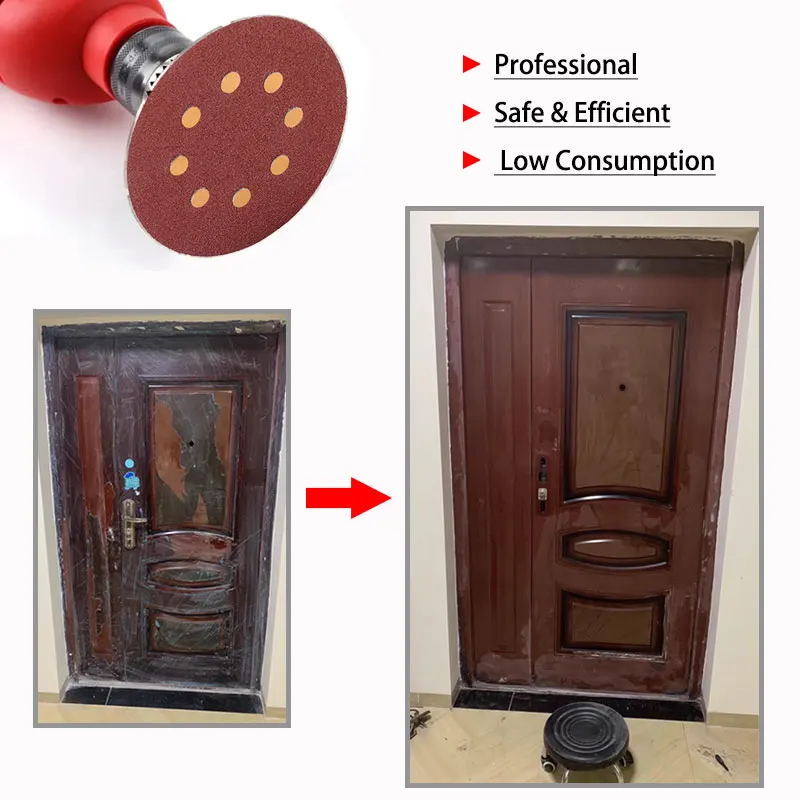 5-дюймовый наждачный диск с 8 отверстиями, 60-2000 грит, диск с крючками и петлями, лист шлифовальной бумаги для дерева, стали, ювелирных изделий, деталей автомобиля, полировки
5-дюймовый наждачный диск с 8 отверстиями, 60-2000 грит, диск с крючками и петлями, лист шлифовальной бумаги для дерева, стали, ювелирных изделий, деталей автомобиля, полировки