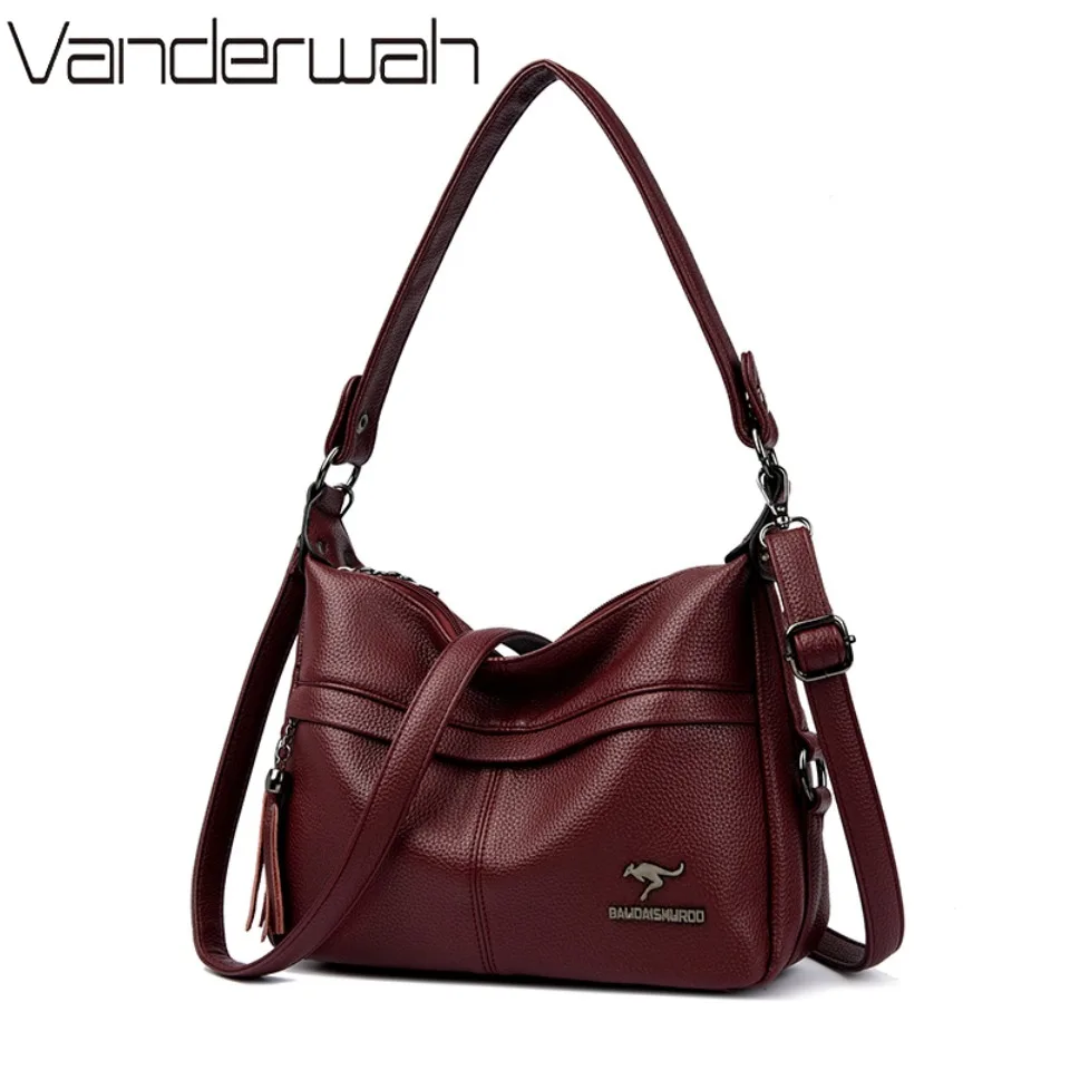 Genuinw Brand Tassels Women Soft Leather Shoulder Bags Luxury Designer Ladies Purses Crossbody Messenger Bag Commuting Sac New
Genuinw Brand Tassels Women Soft Leather Shoulder Bags Luxury Designer Ladies Purses Crossbody Messenger Bag Commuting Sac New