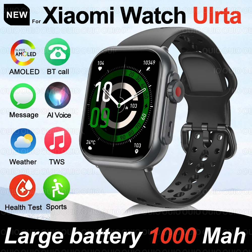 Новые оригинальные умные часы для Xiaomi для мужчин и женщин, AMOLED, частота сердечных сокращений, 100 + спортивные Bluetooth-вызовы, GPS-трек, водонепроницаемые умные часы
Новые оригинальные умные часы для Xiaomi для мужчин и женщин, AMOLED, частота сердечных сокращений, 100 + спортивные Bluetooth-вызовы, GPS-трек, водонепроницаемые умные часы