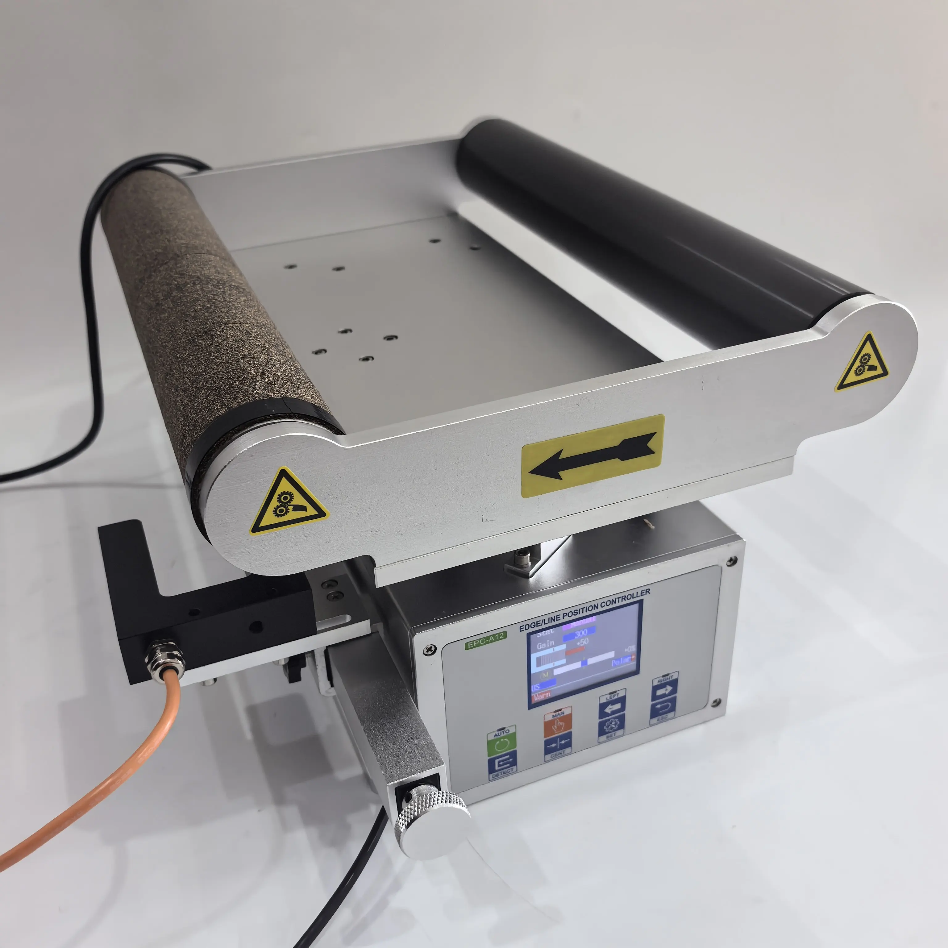PG400A Servo Web Guiding System 400mm Roller, EPC LPC Edge Position Controller with Ultrasonic Sensor for Web Control
PG400A Servo Web Guiding System 400mm Roller, EPC LPC Edge Position Controller with Ultrasonic Sensor for Web Control
