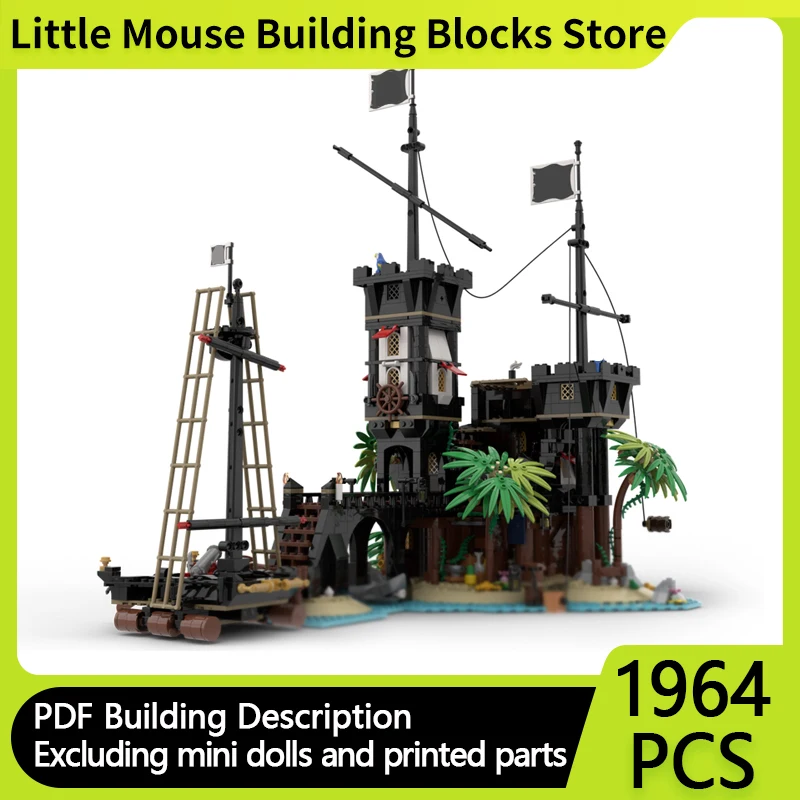 Medieval Castle Model MOC Building Bricks Pirate Fortress Residence Modular Technology Gifts Holiday Assemble Children Toys Suit
Medieval Castle Model MOC Building Bricks Pirate Fortress Residence Modular Technology Gifts Holiday Assemble Children Toys Suit