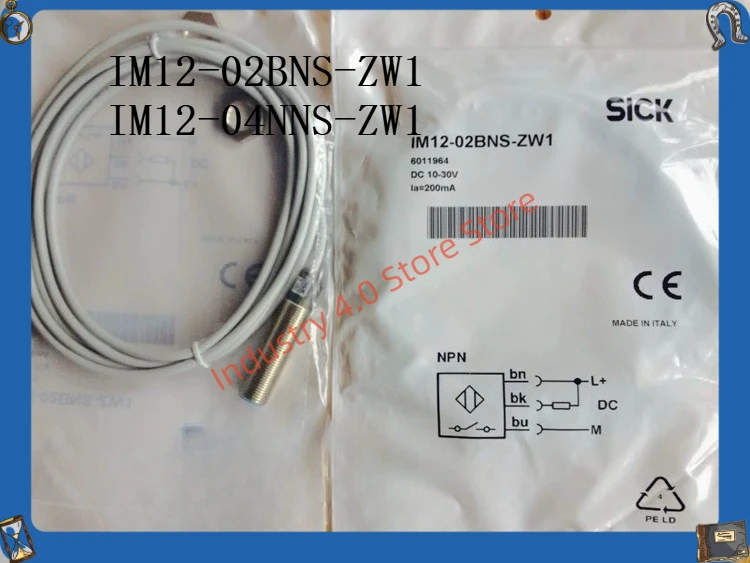 Proximity switch IM12-02BNS-ZW1 IM12-04NNS-ZW1 Brand New
Proximity switch IM12-02BNS-ZW1 IM12-04NNS-ZW1 Brand New